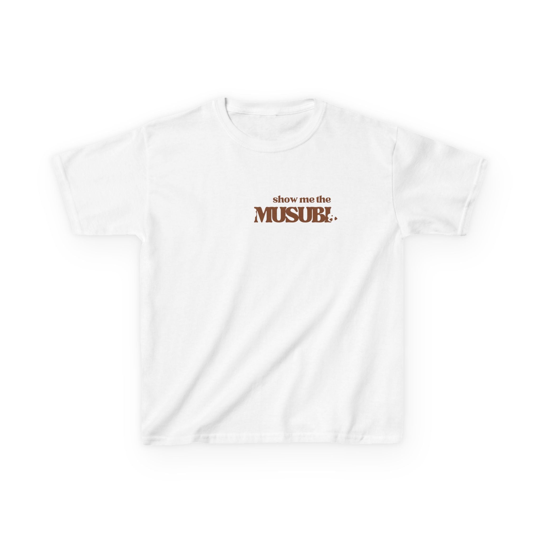 Show Me the Musubi Kids T-Shirt | Hawaii Foodie Gift for Island Kids